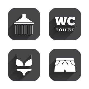 Yüzme Havuzu simgeler.