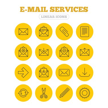 Simgeler posta Hizmetleri.