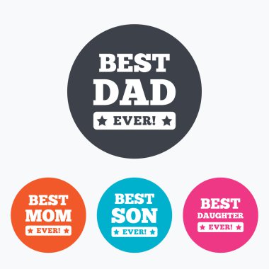 En iyi anne ve baba, oğlu, kızı