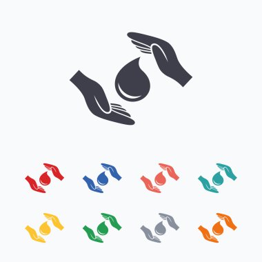 Su işareti kutsal kişilerin resmi kurtarmak