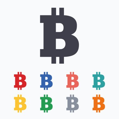 Bitcoin işareti simgeleri