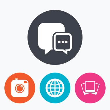 Sosyal medya simgeleri.