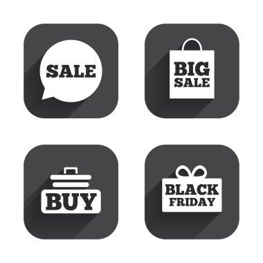 Satılık konuşma balonu simgeler