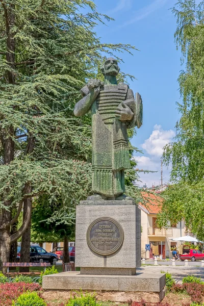 Ivan Crnojevic statue Cetinje — Stock Photo, Image