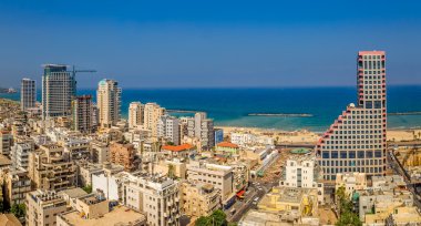 Tel Aviv havadan görünümü
