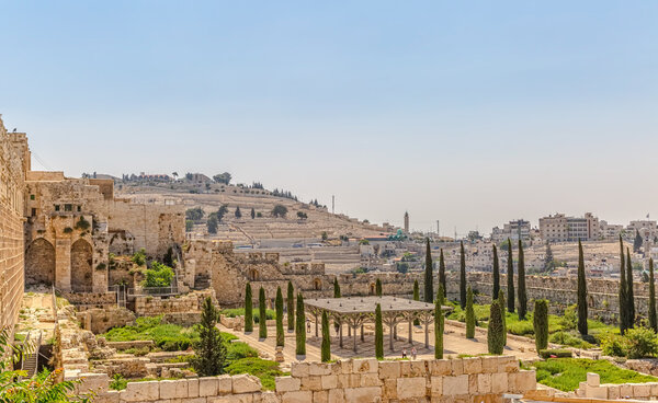 Solomons temple remains Jerusalem