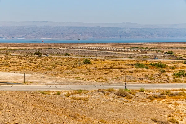 İsrail kumlu yol — Stok fotoğraf