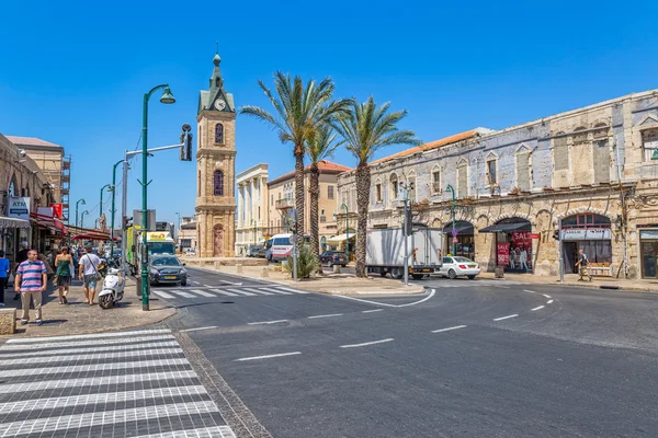 Jaffa Hashaon square — Stockfoto