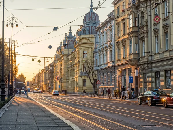 Mihanoviceva ulicy Zagrzebia — Zdjęcie stockowe