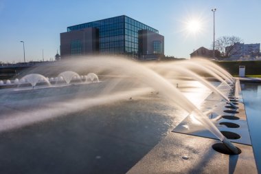 Zagreb yeni çeşmeler - uzun pozlama