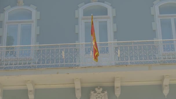 Palacio Azul de Cetinje — Vídeo de stock