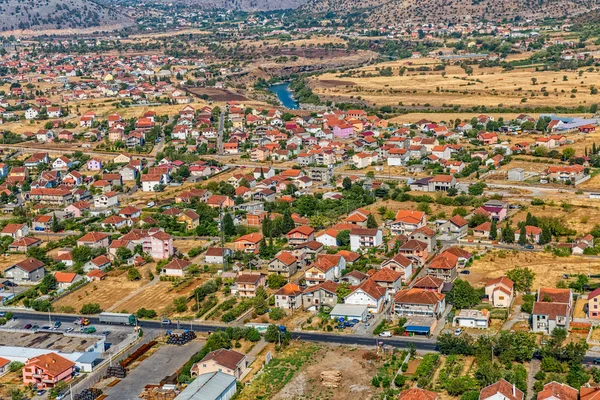 Podgorica vue aérienne — Photo