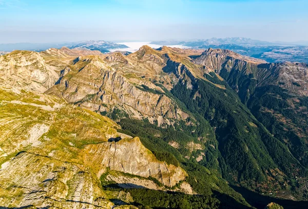 Parque nacional Montenegro Durmitor - aéreo — Foto de Stock