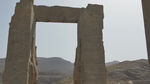 Persepolis gerbang bangsa — Stok Video