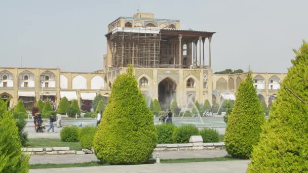 Isfahánské náměstí imáma — Stock video