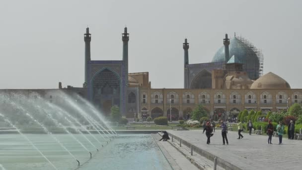 Площадь Исфахана Имама — стоковое видео