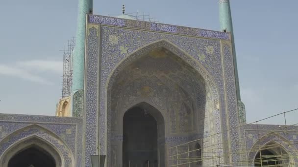 Yenileme Şah Camii — Stok video