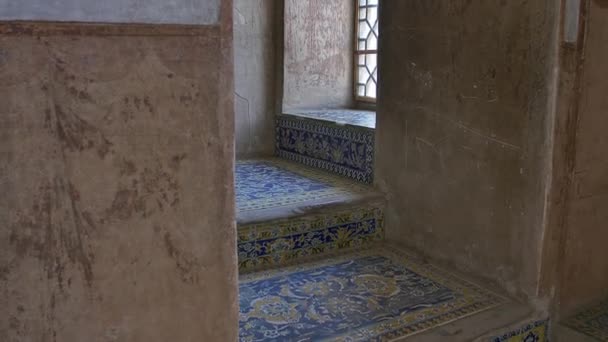 Palacio Ali Qapu ditail interior — Vídeos de Stock