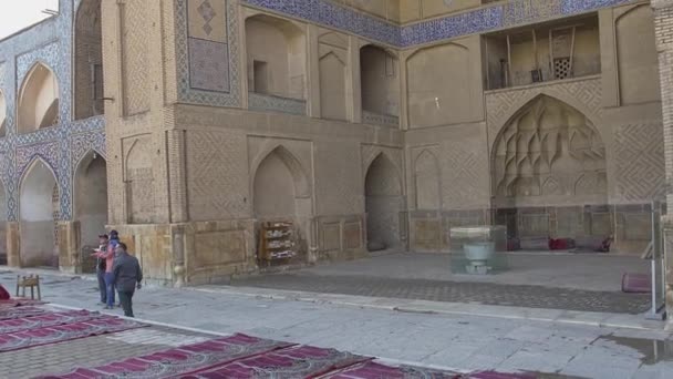 Jameh moskee van Isfahan — Stockvideo