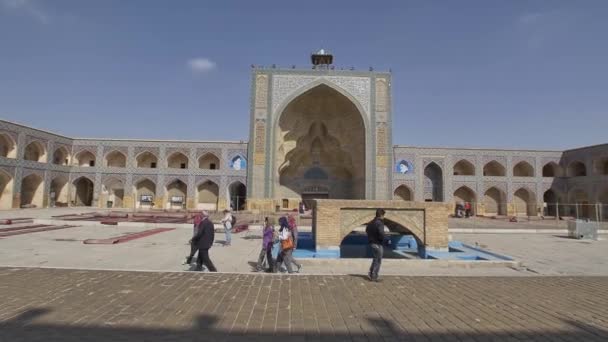 Mešita Jameh Isfahánu — Stock video