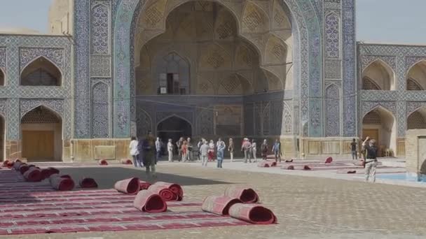 Mesquita de jameh de isfahan — Vídeo de Stock