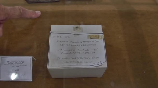 A Vank-katedrális legkisebb könyv — Stock videók