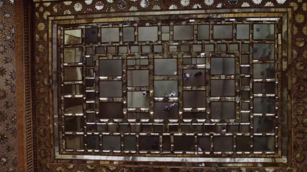 Зеркальный потолок Чехеля Сотуна — стоковое видео