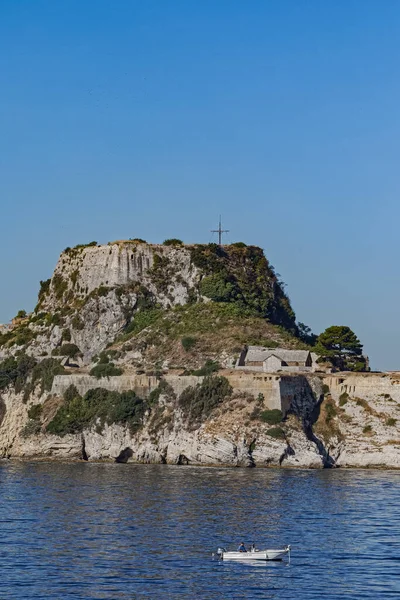 Old Venetian fortress in Corfu town Greece — Stock Photo, Image