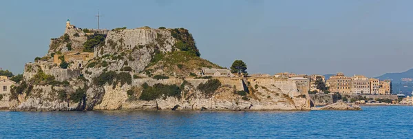 Old Venetian fortress in Corfu town Greece — Stock Photo, Image