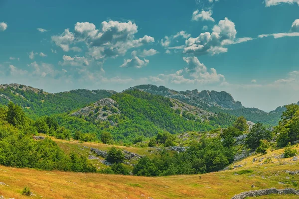 Velebit Mountain zöld táj nyáron — Stock Fotó