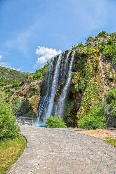 Waterfall Krcic wide shot — Stock Photo, Image