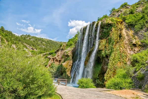 Waterfall Krcic in Knin — Stock Photo, Image