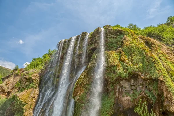 Top van de waterval — Stockfoto