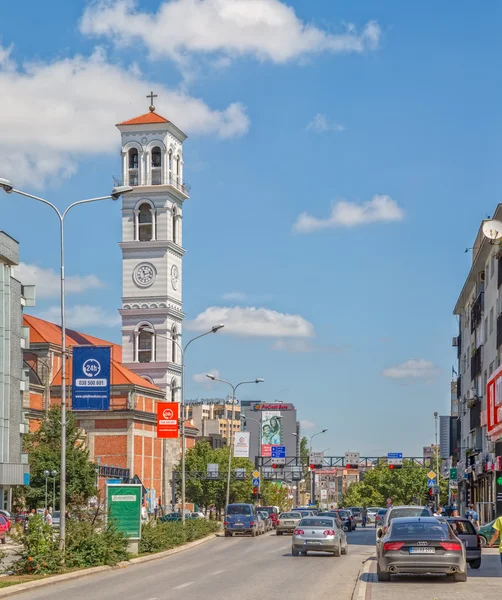 De kathedraal van Moeder Teresa in Pristina — Stockfoto