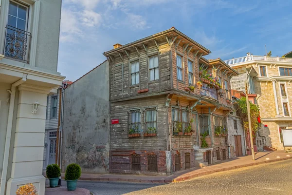 Istanbul oude huizen — Stockfoto