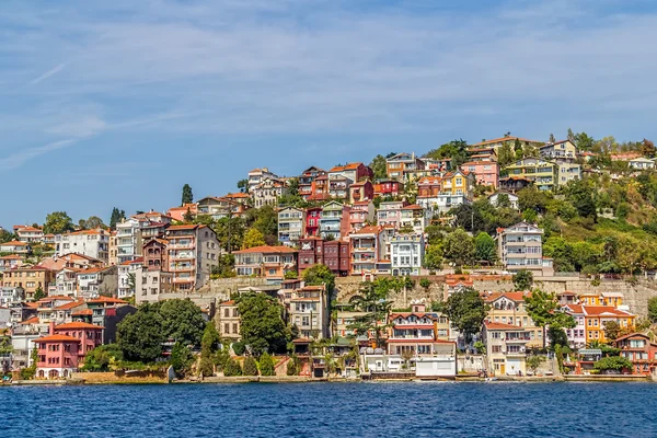 Istanbul coastal Sariyer — Stock Photo, Image