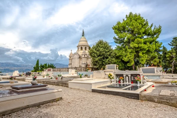 Antiguo cementerio de Supetar — Foto de Stock