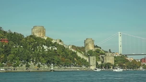 Castillo Rumelihisari — Vídeos de Stock