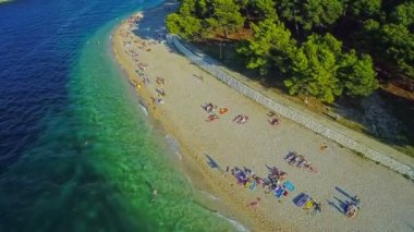 Primosten plajlar hava atış