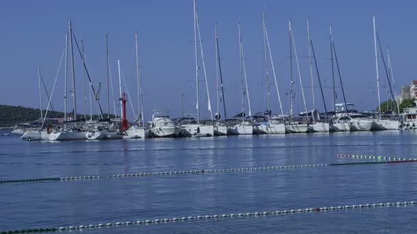 Puerto de Primosten — Vídeo de stock