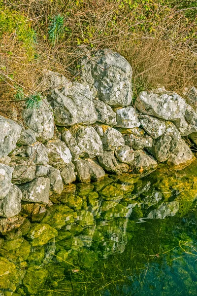 Ancient water trough in the field — Stock Photo, Image