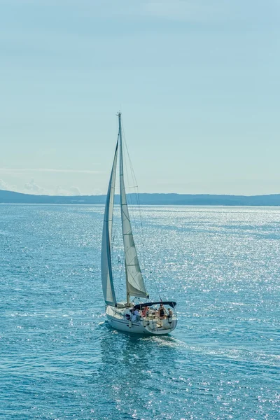 Sailing Adriatic sea — Stock Photo, Image