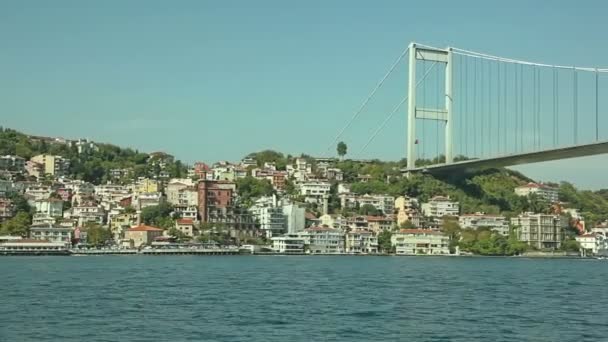 Istanbul Second bridge — Stock Video