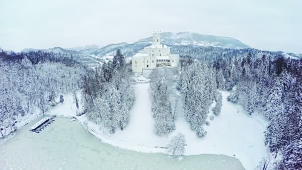 Castillo Trakoscan en Croacia — Vídeo de stock