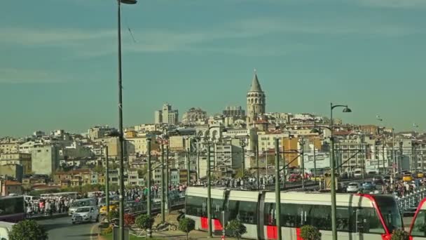 Istanbul-Verkehr — Stockvideo