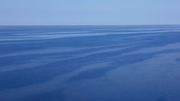 Blauwe Adriatische Zee — Stockvideo
