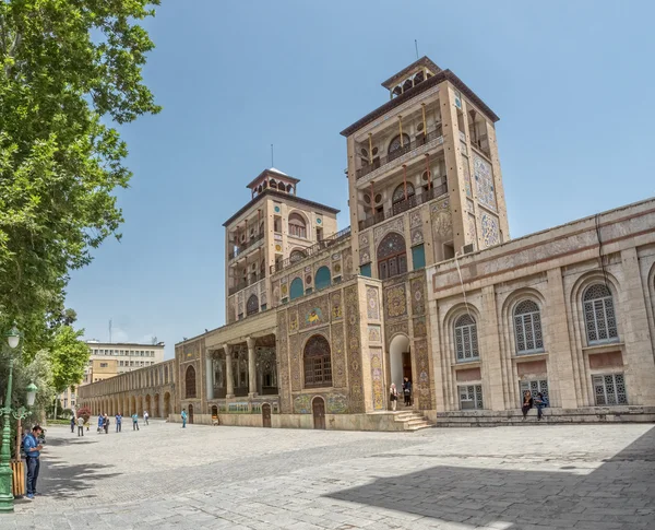 Edificio Palacio de Golestan del sol — Foto de Stock