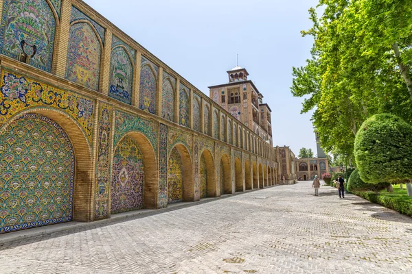 A Golestan Palace épülete a Sun épületek — Stock Fotó