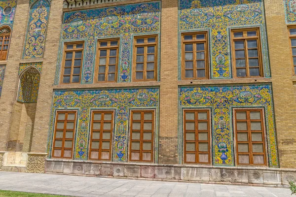 Golestan Palace gevel — Stockfoto