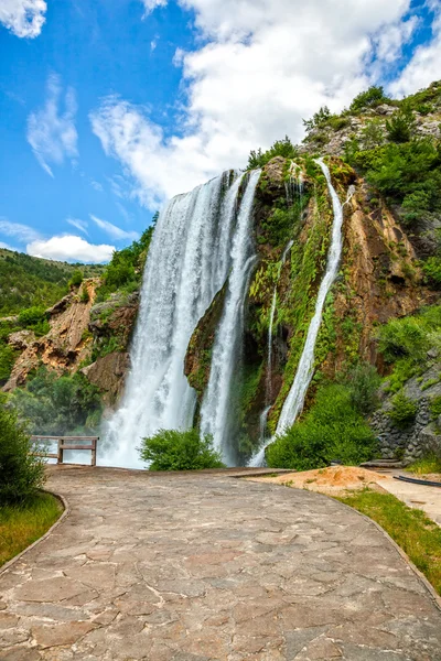 Waterfall Krcic in Knin — Stock Photo, Image